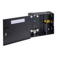 Fiber Optic Wall Enclosure, 4-Panel, Single Door