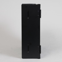 Fiber Optic Wall Enclosure, 4-Panel, Single Door (Side View)