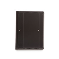 18U LINIER® Swing-Out Wall Mount Cabinet - Glass Door