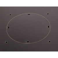 6U LINIER® Swing-Out Wall Mount Cabinet, bottom view