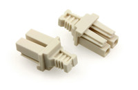 LC Duplex Dust Plug Inserts - 100 Pack