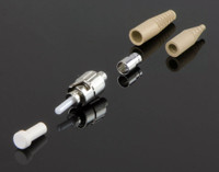 Fiber Optic Connector, ST, MM, 127um Ferrule ID