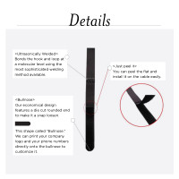 Rip-Tie EconoWrap with Slip-on Attachment, 3/4 Inch Wide (Details)