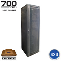 FE7019-42-02 - Quest Mfg. 700 Series Floor Enclosure - 84"H X 23"W X23"D