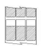 TAG9T3-100B - White Self-Laminating Vinyl 3 across 5000/RL-1