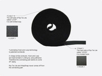 W-75-TRL-BK - Rip-Tie WrapStrap, 3/16 Inch Wide Details