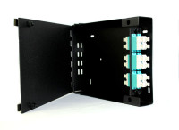 WAC-1X-EXTN - LightWave LGX Fiber Enclosure, Wall Mount, 1 Panel - View open