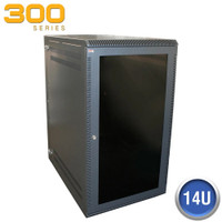 300 Series, Wall Mount Enclosure w/ Removable Panels –14 RMS