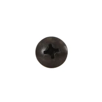 0100-1-002-01 - 10-32 Rack Screws, (No Washer), Black - (Top View)
