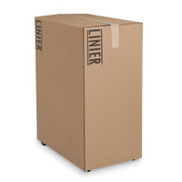 27U LINIER® Server Cabinet - 3107 Series - Vented/Vented Doors - 24 Inch Depth