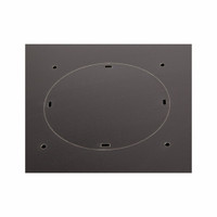 22U LINIER® Fixed Wall Mount Cabinet, Glass Door