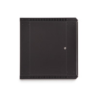 12U LINIER® Fixed Wall Mount Cabinet, Solid Door
