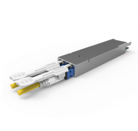 891218OS2D001MR2 - Fiber Patch Cable, CS-LC, UPC, Singlemode 9/125 Micron OS2 Fiber, Senko CS 54mm, Pull Tab, 2.0mm MicroDual OFNR Rated - Image 3