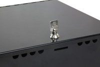 HD8² Wall Mount Enclosure, 5 Cassette, Black