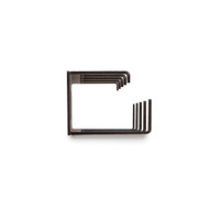 1RU 5X D-RING Cable Manager, d-ring