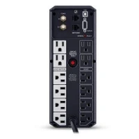 CP1500AVRLCD3  - CyberPower UPS System Intelligent LCD Series, rear view