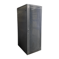 FE7419-42-02K - 740 Series, 42U, Floor Enclosure,  W/ Mesh Door – 27″W X 42″D