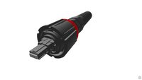 Senko - IP-16 MPO Connector - Ruggedized, Female, 4.5 - 4.9mm, 5.3 - 5.7mm, 5.8 - 6.2mm, 6.8 - 7.2mm