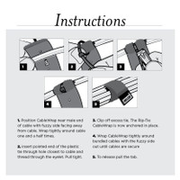 Rip-Tie CableWrap, 1 Inch Wide