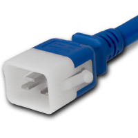 IEC 60320 C20 Locking (P-Lock), Plug (Male), Blue