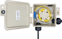 020-004-23 - Fiber Optic Slack Box, Exterior with 3, 1" holes