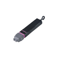 MTF-LOOP-12-OM4-01 - Loopback, MPO/MTP® Elite/UPC, 12 Fiber, MultiMode 50/125 OM4, Plastic Hard Body, female with cap