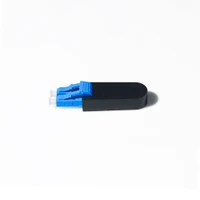 LBC-LC-SM-OS2 - Loopback, LC Connector, SM, UPC Polish, Blue Housing, horizontal view
