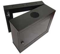 12U Swing-Out Wall-Mount Cabinet, 19 Inch, Top View