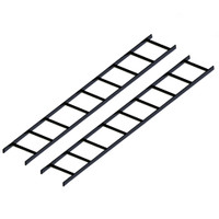 Ladder Rack 7′ Cable Runway Straight Section in 2-Pack to Make 14′