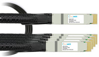 Mellanox Compatible - Passive Copper 800GBASE, OSFP to 4X 200G OSFP, Breakout (DAC) Direct Attach Cables