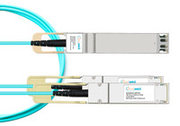 400GBASE, OSFP to (2) 200G QSFP56 (AOC) HPE Compatible