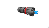 Senko - IP-16 SC Simplex Connector - Ruggedized, SM/UPC Blue, 7.5 - 11mm OD