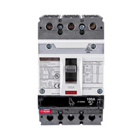 SMUCB100UAC - CyberPower Circuit Breaker 100A 3 Pole for 3-Phase UPS, front view