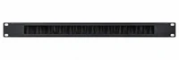ER-BP1 - 1U BRUSH PLATE FILLER, front view