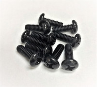 ER-RS1224-xxx - RACK SCREWS 12-24 THREAD - BAG OF 50/100, handful of screws shown