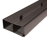 Double Sided Vertical Cable Manager Side Mount Brackets