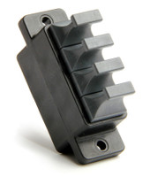 1x4 Ganged MTP/MPO Fiber Coupler, Straight-Thru