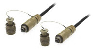 4 Channel COTS-83526 Plug to COTS-83526 Plug, 15 Meter, Multimode OM3