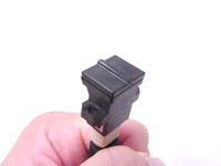 8835 - MTP/MPO Fiber Coupler, Standard Footprint, Shuttered, in hand