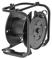 13-05 - AVD-1 Portable Cable Storage Reel w/ Slotted Divider Disc - angled view