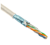 Cat6A Shielded, U/FTP, PVC, CMR, 10G, 23awg/4pr, 1000', image 2