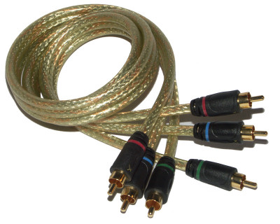 GXAV-RGB-03- - GoldX Hi-Def Component Video Cable