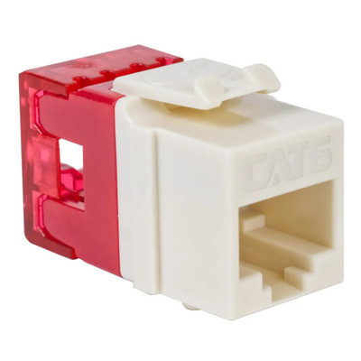 ICC, Jack, CAT 6, RJ45, High Density, Almond