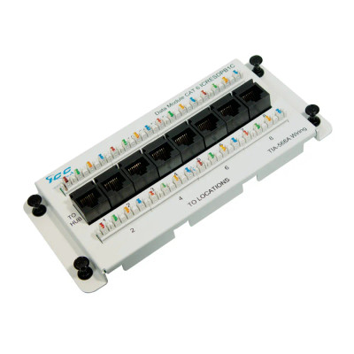 Resi Module, CAT 6 DATA, 8-Port