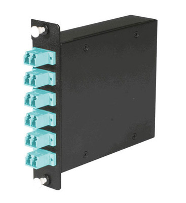 LGX Cassette Front, OM3, LC, 12 Fiber LGX Cassette Front, OM3, LC, 12 Fiber