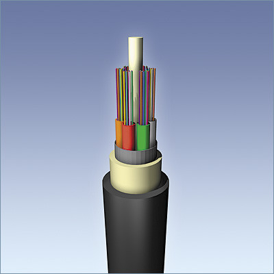 6-Strand AFL I/O OFNR Dry Core Strand AFLed, Giga-Link-300 MM Fiber 62.5/125