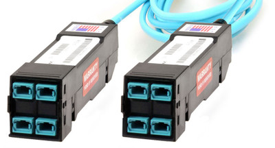 HD8² HDReadyLink®, HD8² Cassette to Cassette, 50/125 OM3, (4) Port MTP® Elite 24F (Male) to (4) Port MTP® Elite 24F (Male), 96 Strand, Rollover HD8² HDReadyLink®, HD8² Cassette to Cassette, 50/125 OM3, (4) Port MTP® Elite 24F (Male) to (4) Port MTP® Elite 24F (Male), 96 Strand, Rollover