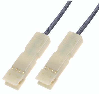 C610-407GY - Cat5e, 2-Pair, 110 to 110 Patch Cable, Gray, 7 Foot