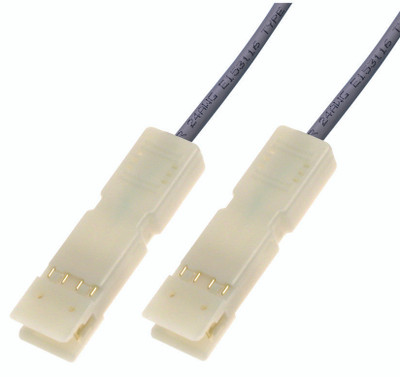 C610-410GY - Cat5e, 2-Pair, 110 to 110 Patch Cable, Gray,10 Foot