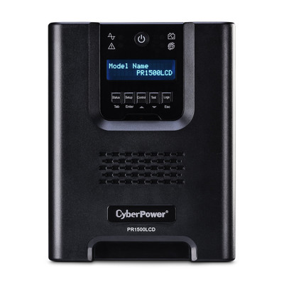 CyberPower PR1500LCD UPS System Smart App Sinewave - front view